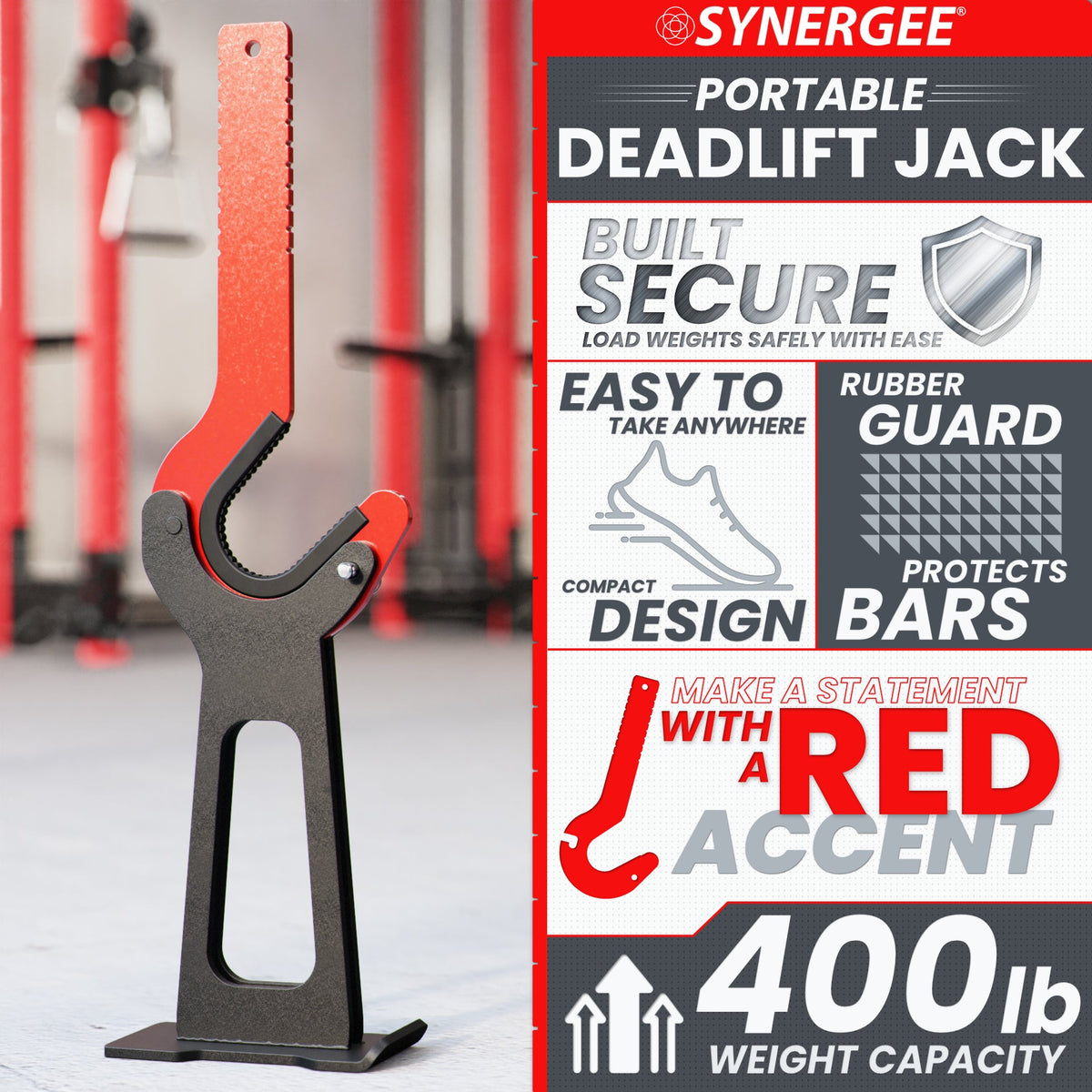 Synergee Portable Deadlifting Jack