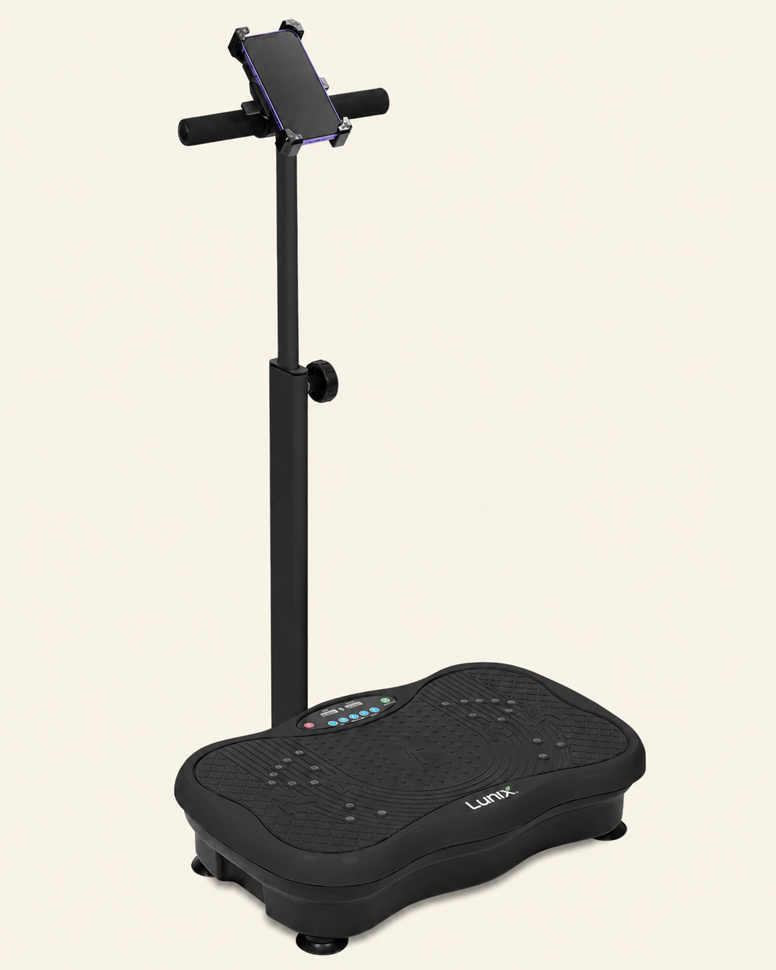 Lunix LX18 Vibration Plate Exercise Machine, Charcoal Black